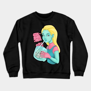 Zombie Girl Juice Crewneck Sweatshirt